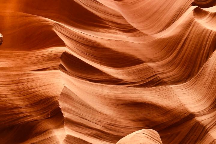 a close up of a canyon