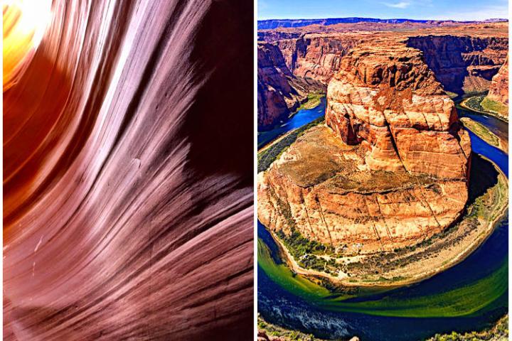 a close up of a canyon